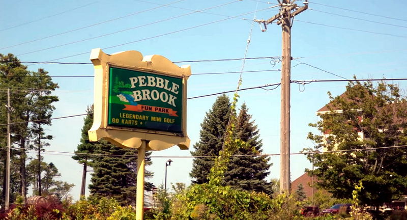 Pebble Brook Fun Park - You Tube Video From Ruin Road (newer photo)